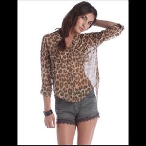 🔥Like New Free People Buttondown Top